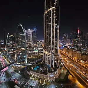 شقة Superhost Emaar Residences Fashion Avenue - Address Mall, دبي